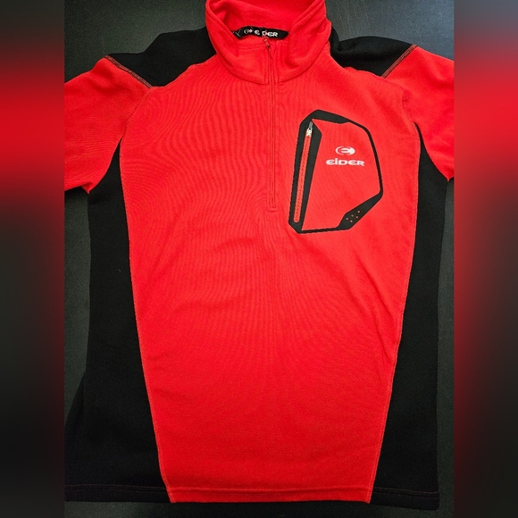 NWT - Eider Performance Red & Black Pullover - Size XL - Picture 6 of 10